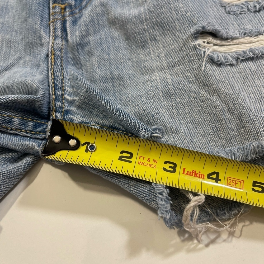 LEVIS Distressed Jean Shorts - Picture 5 of 6
